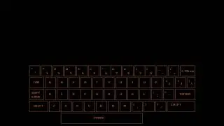 created keyboard graphics using c programming language.