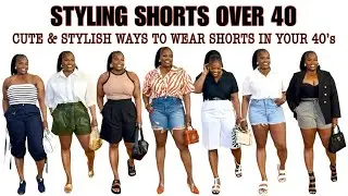 STYLING SHORTS OVER 40: Easy Short Outfits for Women Over 40