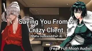 Saving You From A Crazy Client (Feat. @BlueMoonAudio) (Lesbian ASMR Audio RP) (Rescuing You) (F4F)