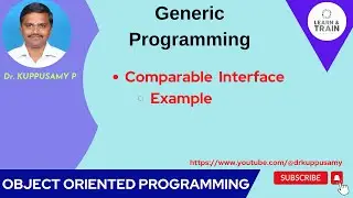 87 Comparable Interface with Java Generics