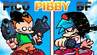 Friday Night Funkin' - VS PIBBY Pico | Pibblamed (FNF Mod Hard/FNF Pico Corrupted)