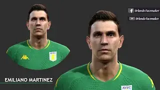 🔴 Emiliano Martinez Face By Orlando Facemaker | PES 2013