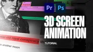How to Create 3D Screen Title Highlight Animation in Premiere Pro
