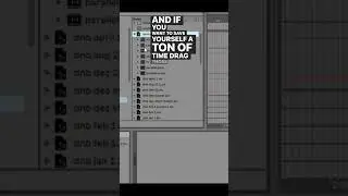 Major Ableton shortcut! 