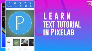 TEXT TUTORIAL IN PIXELAB FOR BEGINNERS / STEP BY STEP TUTORIAL