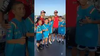 The #MiniGP Italy riders join Bezzecchi, Bagnaia, Marquez & more at the Misano #MotoGP weekend 🇮🇹✨