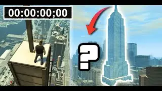GTA 5 Highest building helicopter landing and Jump with parachute 🔥 also Skyfall landed in sea🔥🔥