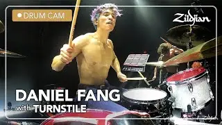 TURNSTILE LIVE Drum Cam with Daniel Fang | Zildjian