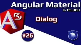 #AngularMaterial  in Telugu #26 Dialog || #RSKHelpline