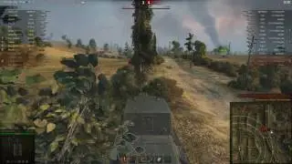 СУ-100Y, Огненная дуга, Встречный бой