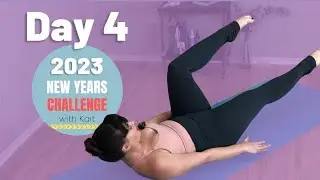 10 Minute Pilates Class for Stronger Abs & Core | Day 4 of the 2023 New Year Challenge!