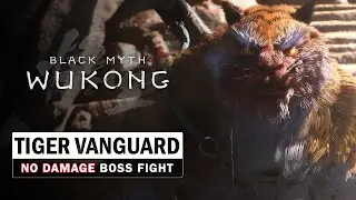 Black Myth Wukong - Tiger Vanguard Boss Fight (No Damage Taken)