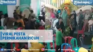 Viral Pesta Pernikahan Ricuh, Kursi Tamu Berhamburan 