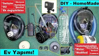 (DIY)- Profesyonel Gaz Maskesi Yapımı ve Denemesi!!!! Ev Yapımı! #prepper #KBRN #war #hazırlık