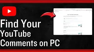 Where To Find Youtube Comment History on Computer?
