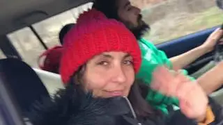 Off Road Drive with Tsetsi & Jelio. ЖельоМир се Учи да Шофира по Черен Път ОФ РОУД.