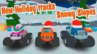 Blaze and the Monster Machines: New Holiday tracks Snowy Slopes