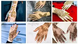 Simple and easy mehndi designs/mehndi designs for hands/ #mehndi #mehndidesign #simplemehndi