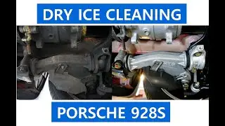 What $1800 budget gives you with Dry Ice Cleaning on Porsche 928S