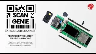 ScanGenie - ESP32 Based Barcode/QR Code Scanner