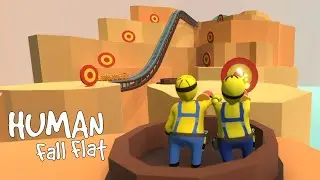 MINIONS SHOOTING CHALLENGE in HUMAN FALL FLAT