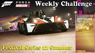 Forza Horizon 5 - Weekly Challenge Summer Forzathon with 2013 KTM X-Bow R  | Xbox Series Gameplay