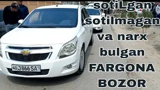 FARGONA BOZORDA SOTILGAN  VA SOTILMAGAN AVTOMOBILLAR