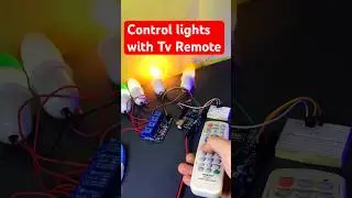 Control Lights with a TV Remote | Easy Arduino Project 