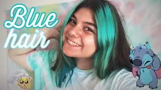 Saçımı maviye boyuyorum! 💙