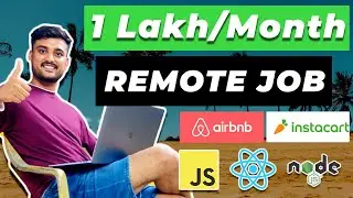 Secrets For Cracking Remote Developer Jobs! - Hindi