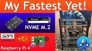 SUPERFAST storage NVME M.2. Raspberry Pi 4.
