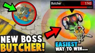 NEW BUTCHER BOSS at the Transport Hub + Easiest Way to Win! - Last Day on Earth Survival