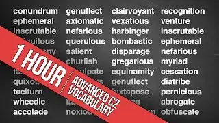 1 Hour Full IELTS Vocabulary Course