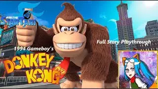 JOSHxTARI's Stream: Gameboy's Donkey Kong (1994) - Full Story Playthrough