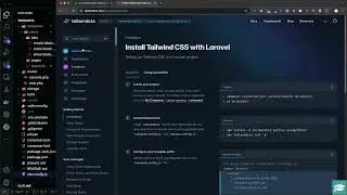 Tailwind CSS и Vite горячая перезагрузка. Laravel 11 Полный курс. Плейлист.