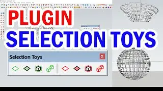 Seleksi semua face pake PLUGIN selection toys