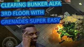 LDOE How To Clear Bunker Alfa 3rd Floor Fast With Grenades || 