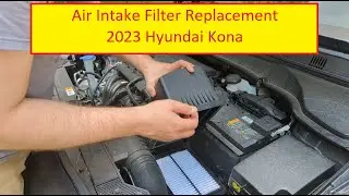 How to Replace the Air Intake Filter for a 2023 Hyundai Kona