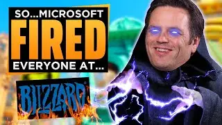 Microsoft Fired Everyone at Blizzard