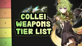 Collei Weapons (Bows) Tier List | Genshin Impact 3.0