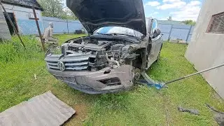 VW TIGUAN 2. Дефектовка после дтп.