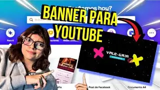 Como hacer un BANNER para YouTube FÁCIL Y RÁPIDO // RaYO