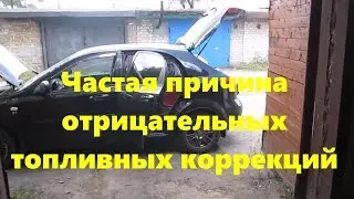 Топливная коррекция в минусе