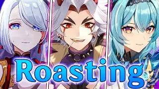 Genshin Characters Roasting/Talking About Each Other | ft. Shenhe, Eula, Itto | Genshin voice lines