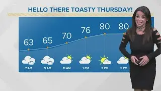 Another hot day: Cleveland weather forecast with Hollie Strano for October 14, 2021