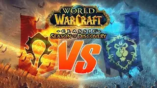 HORDE VS ALLIANCE WORLD PVP | SEASON OF DISCOVERY