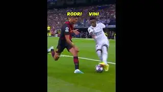 Rodri vs Vinicius Jr🥶 