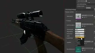 AK-47 - Detachable Sight Rail