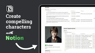 Building Characters in Notion | Storyteller OS Tutorial