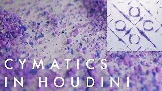 Simulating the Rings of Power Titles - Houdini Cymatics